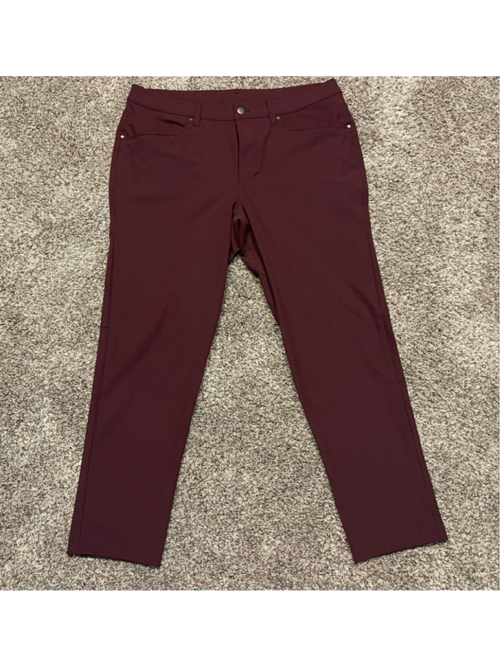 Lululemon Men’s ABC Slim-Fit Pants, Size 34, 28” Inseam, EUC